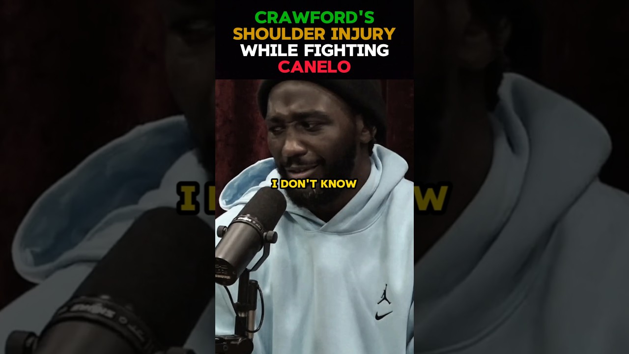 Crawford's Shoulder Injury While Fighting Canelo
