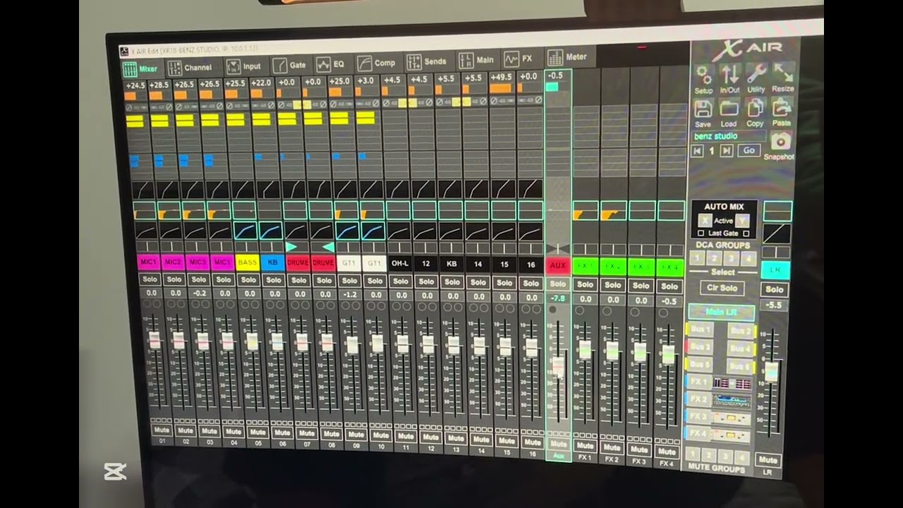 สอนการใช้งานเบื้องต้นแบบเข้าใจง่ายๆ ( Behringer XR18 ) Ep.1
