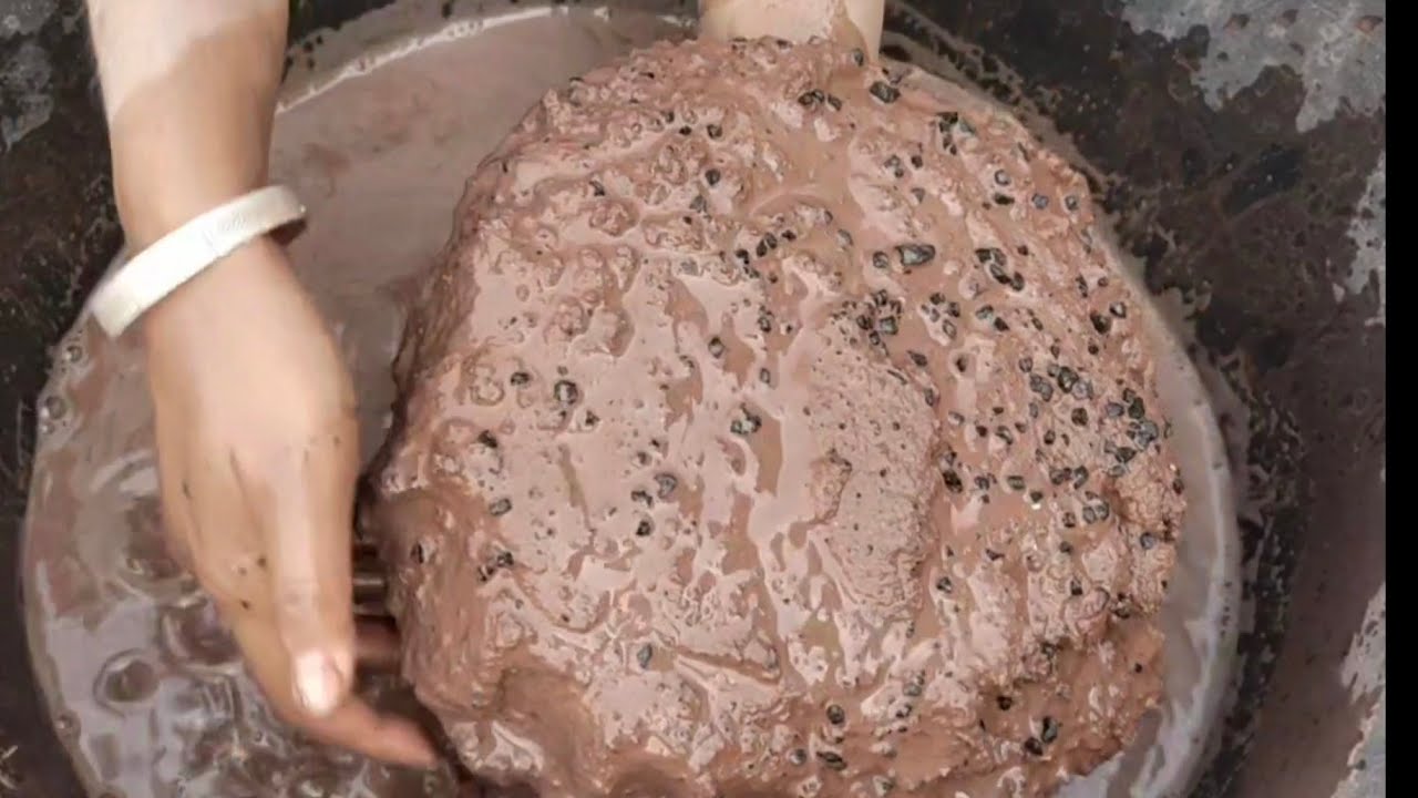 |ASMR|  Super Soft dusty red sand cement water 💦crumbling |sleepaid| |satisfying video|