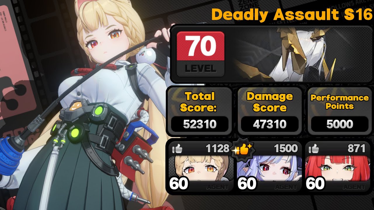 M0R1 Alice 52k Miasmic Fiend  - Unfathomable | ZZZ 2.1Deadly Assault S16