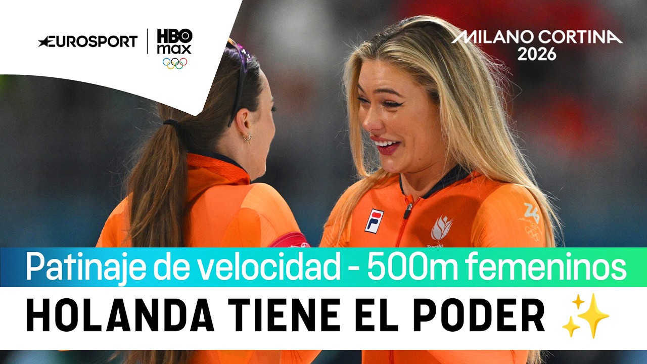 HIGHLIGHTS | JUTTA LEERDAM y FEMKE KOK son voraces: Nuevo DOBLETE en 500m #MilanoCortina2026