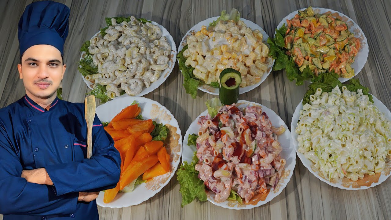 Shadiyon Wala Salad Bar Recipe|Chef M Afzal|Very healthy And Quick Salad|
