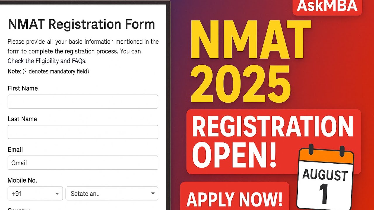 NMAT Registration Dates are out for 2025 !