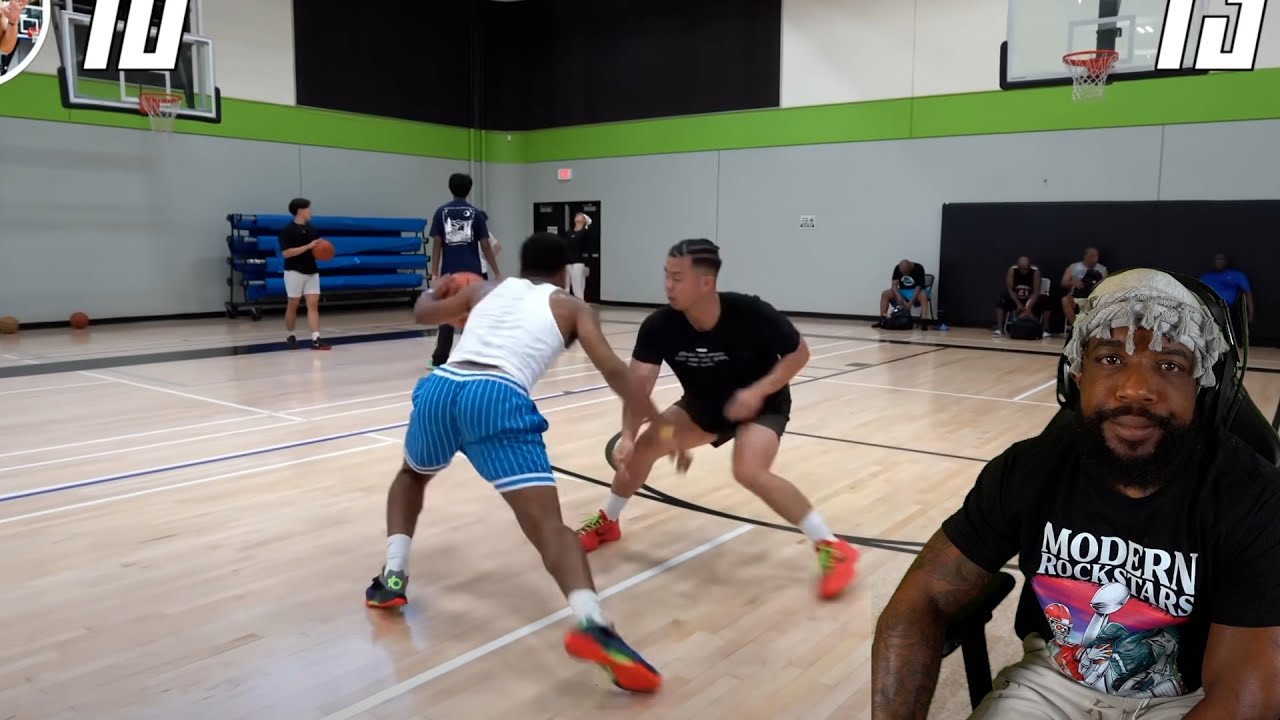 Kenny GOT HUMBLED! B Ellis vs Kenny Basketball *STOP CRYING*