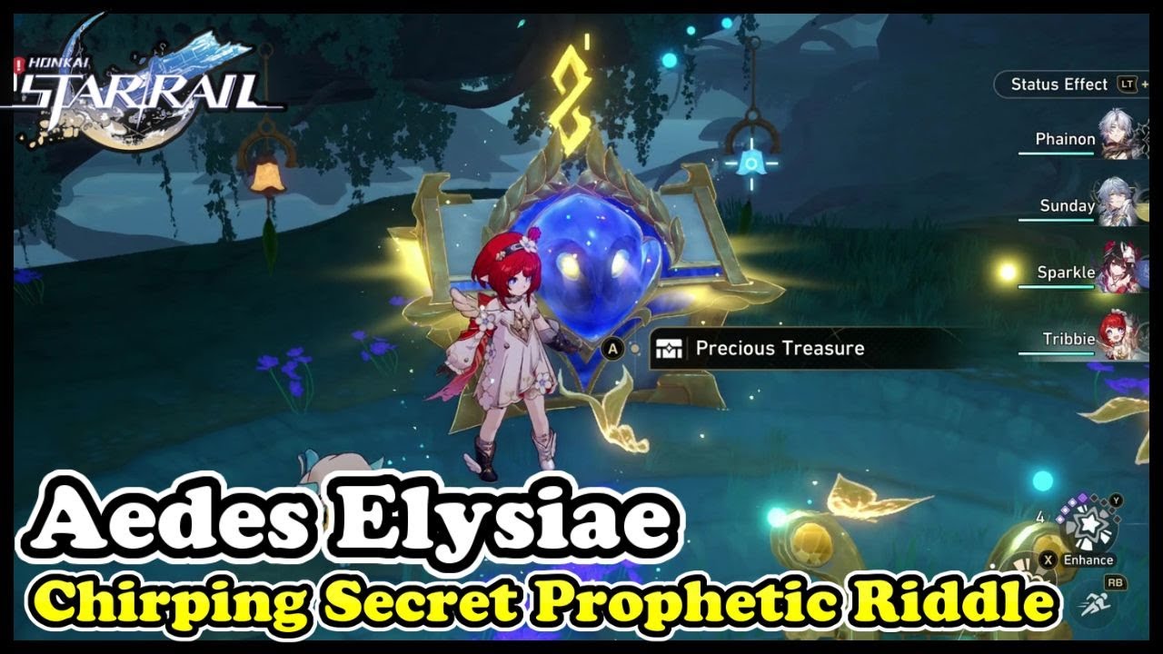 Aedes Elysiae Chirping Secret Prophetic Riddle: Melodic Chimes of the Ancients | Honkai Star Rail