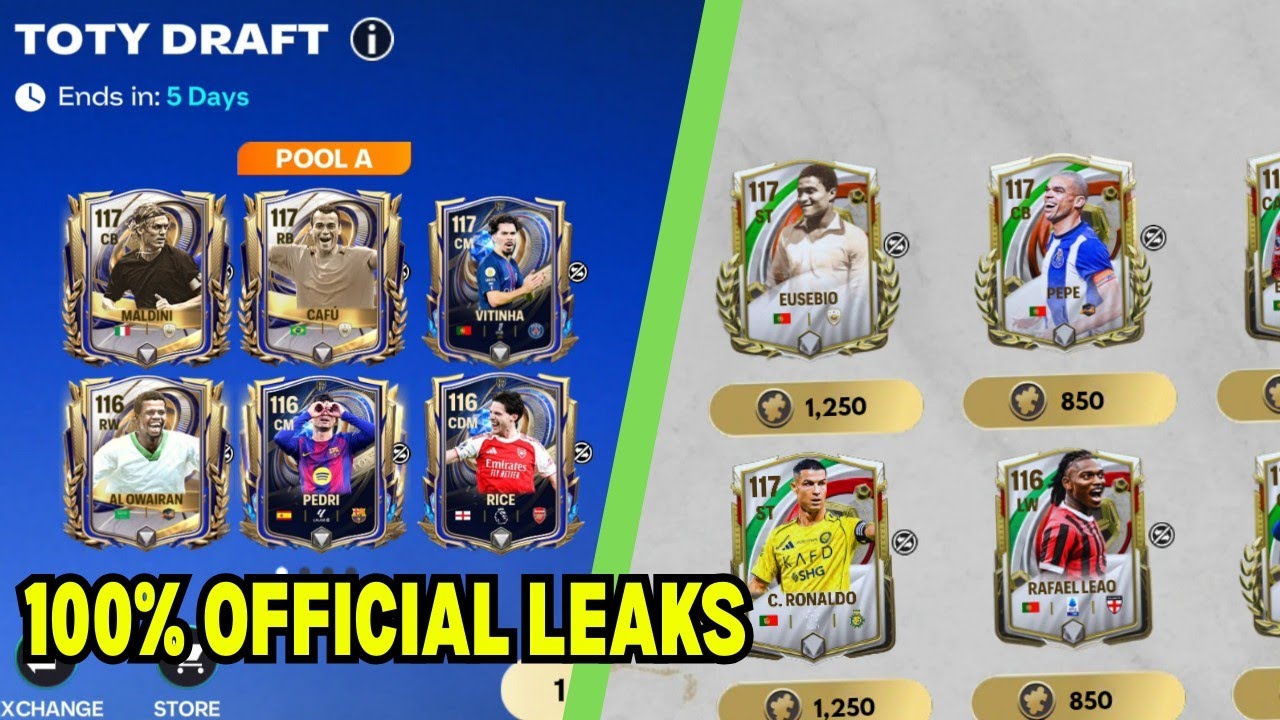 TOTY Week 2 & A Nation's Story Official Leaks 100%✅ | FC Mobile