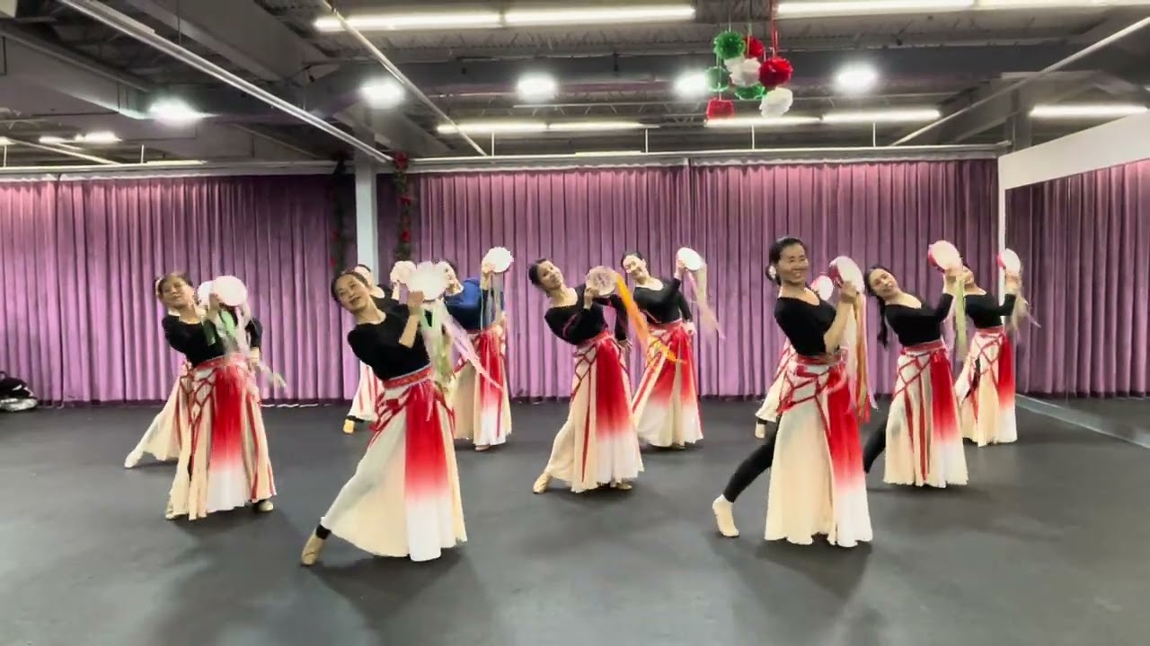01.11.25 上铃鼓 练习Mulan dancing practice