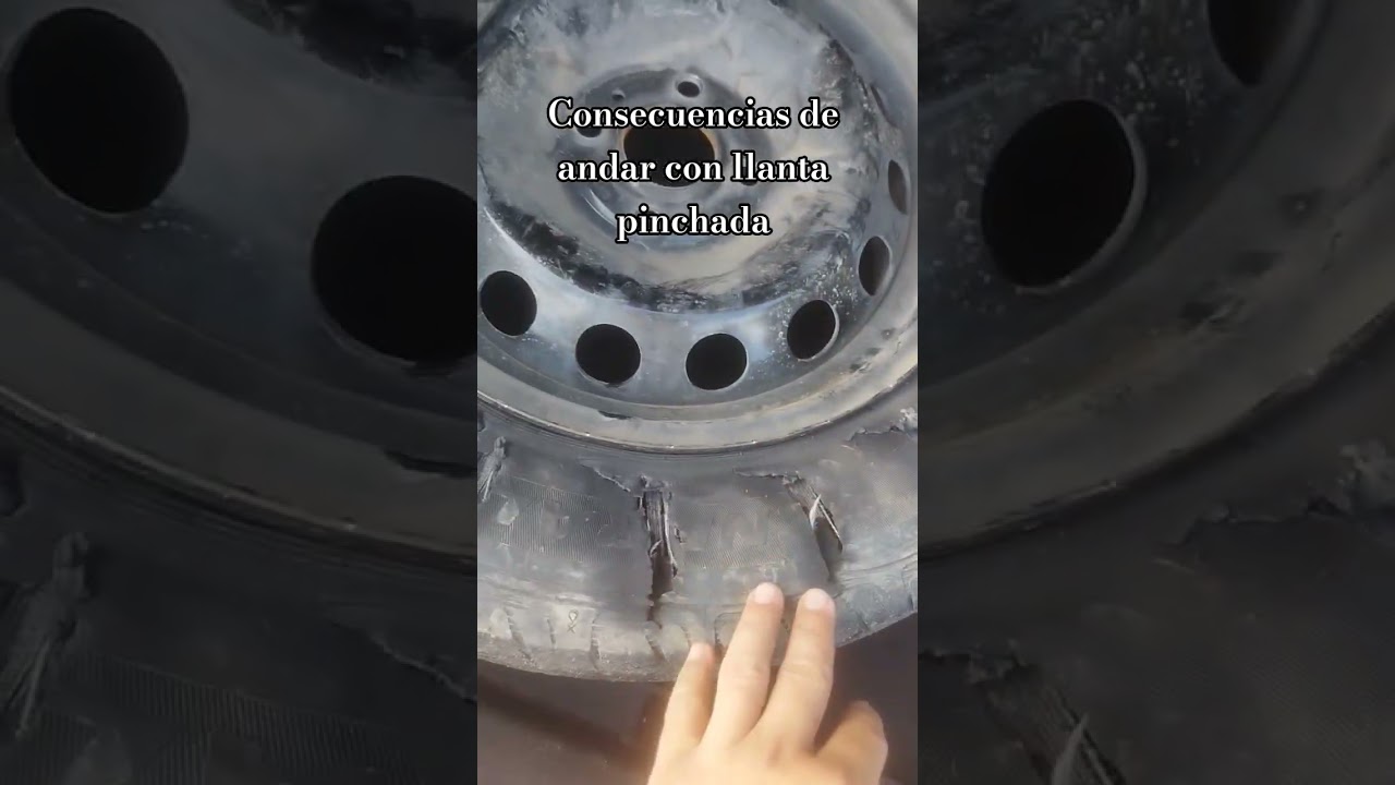Conducir con llanta pinchada o bajita, como sentir si est&aacute;s pinchado??????