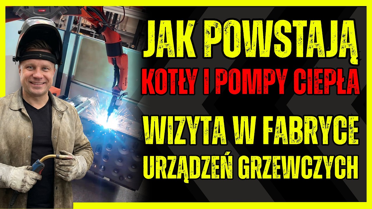 Jak POWSTAJĄ kotły oraz pompy ciepła PREMIUM! Gdzie tkwi przewaga TEJ FIRMY?! Zapraszam na spacer!