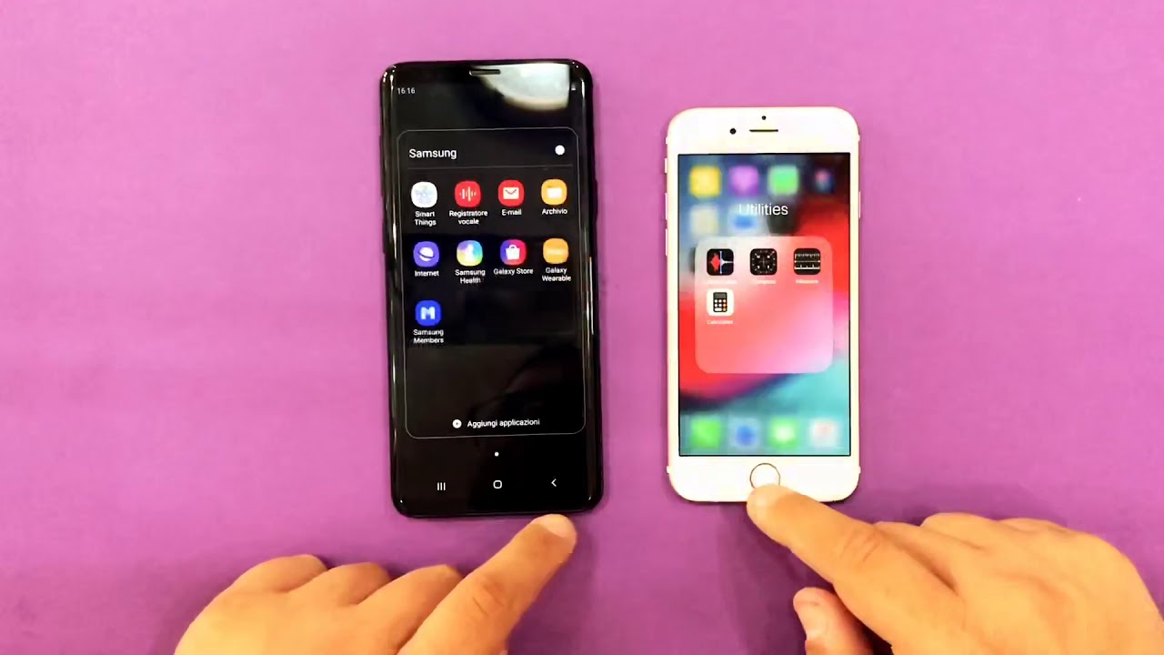 Samsung Galaxy S9+ vs iPhone 6s