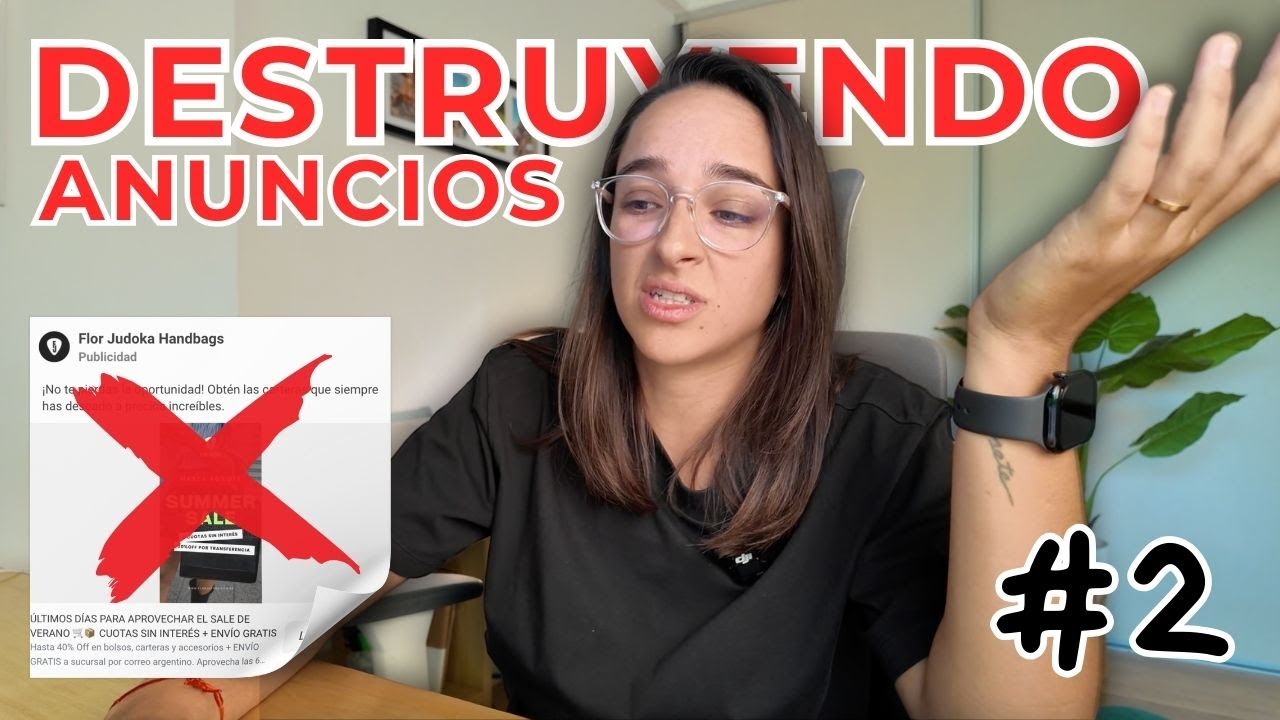 Experta en Marketing DESTRUYE ANUNCIOS de un seguidor - #2