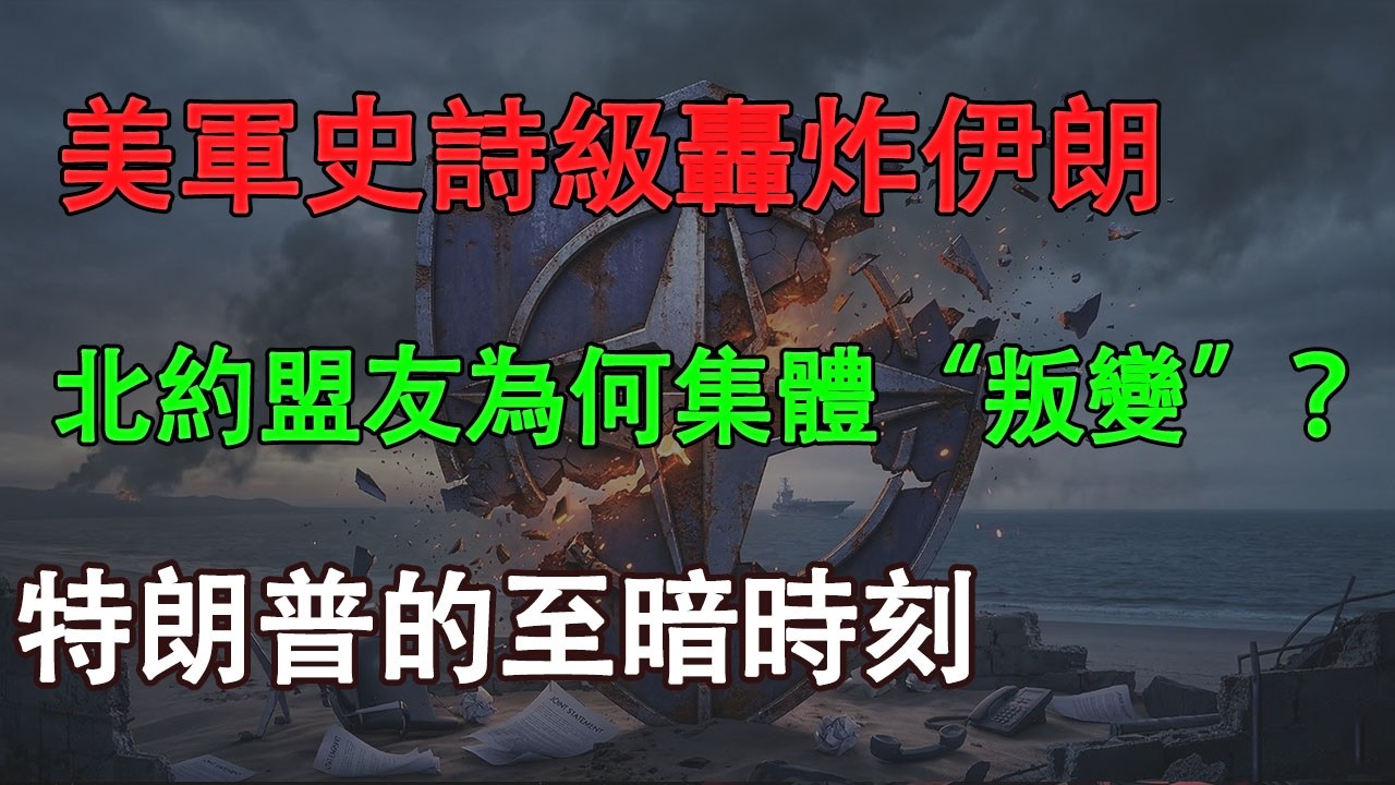 “拒接電話！”美軍深陷中東泥潭，歐洲為何集體拋棄華盛頓？#地緣政治 #中美博弈 #中東局勢 #川普 #美國#老李觀察