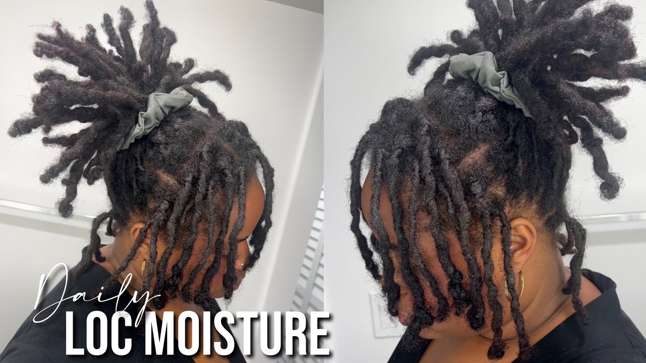 How to moisturize locs daily 💦