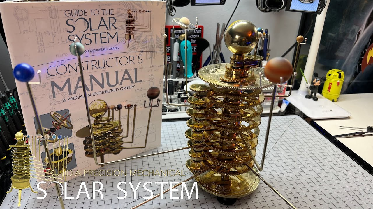 Build a Model Solar System Orrery - Stages 9-10 - Neptune and Pluto
