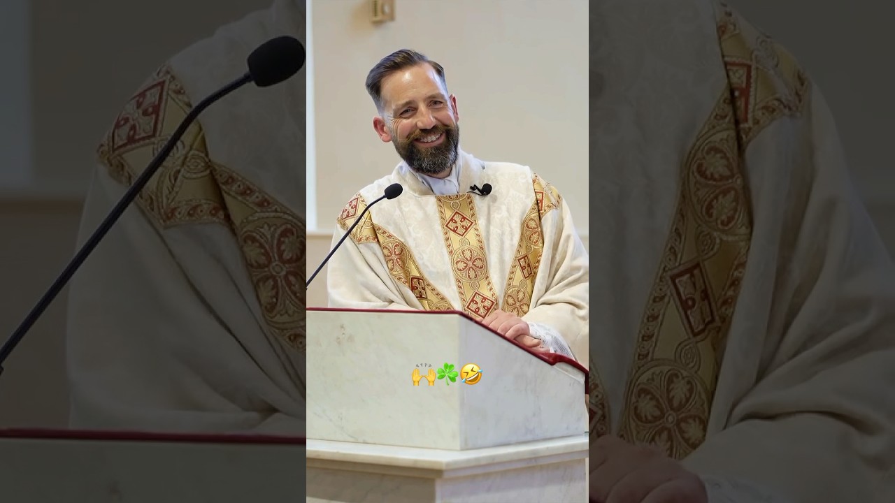 Irish Priest - Iris Wedding 💒💚 #irishwedding #ireland #irish #irishyoutube 📸 IG:bandgweddings 🙌