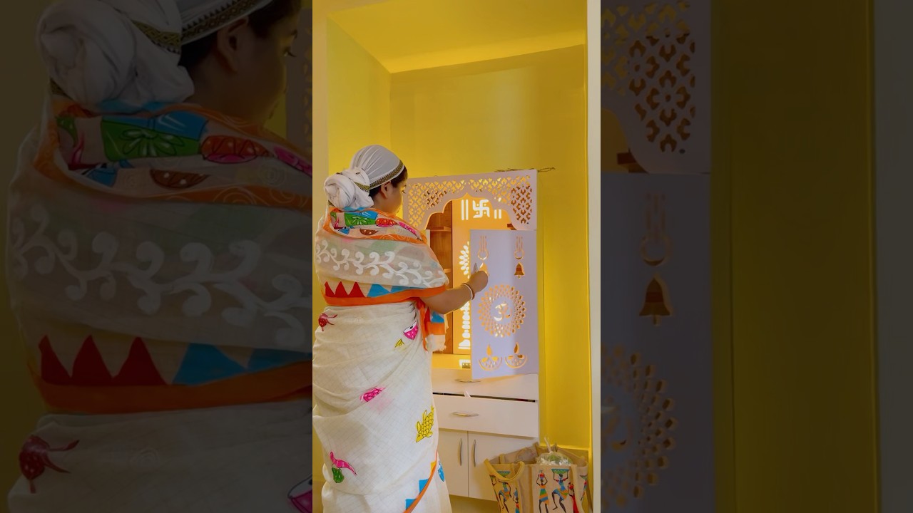 New temple reset🛕✨🙏 #newtemple #reset #home #sukoon #puja #mandir #blessed  #ytshorts #minivlog