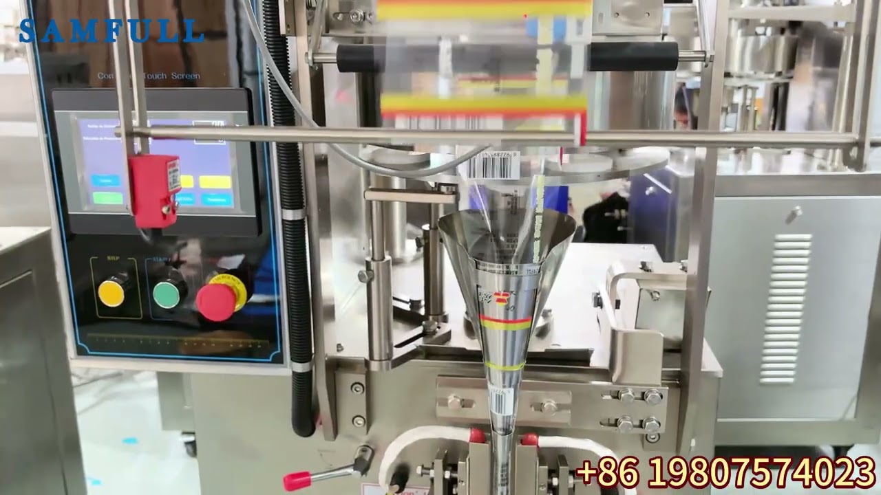 1-100g Sachet Small Salt VFFS Packing Machine Single Lane