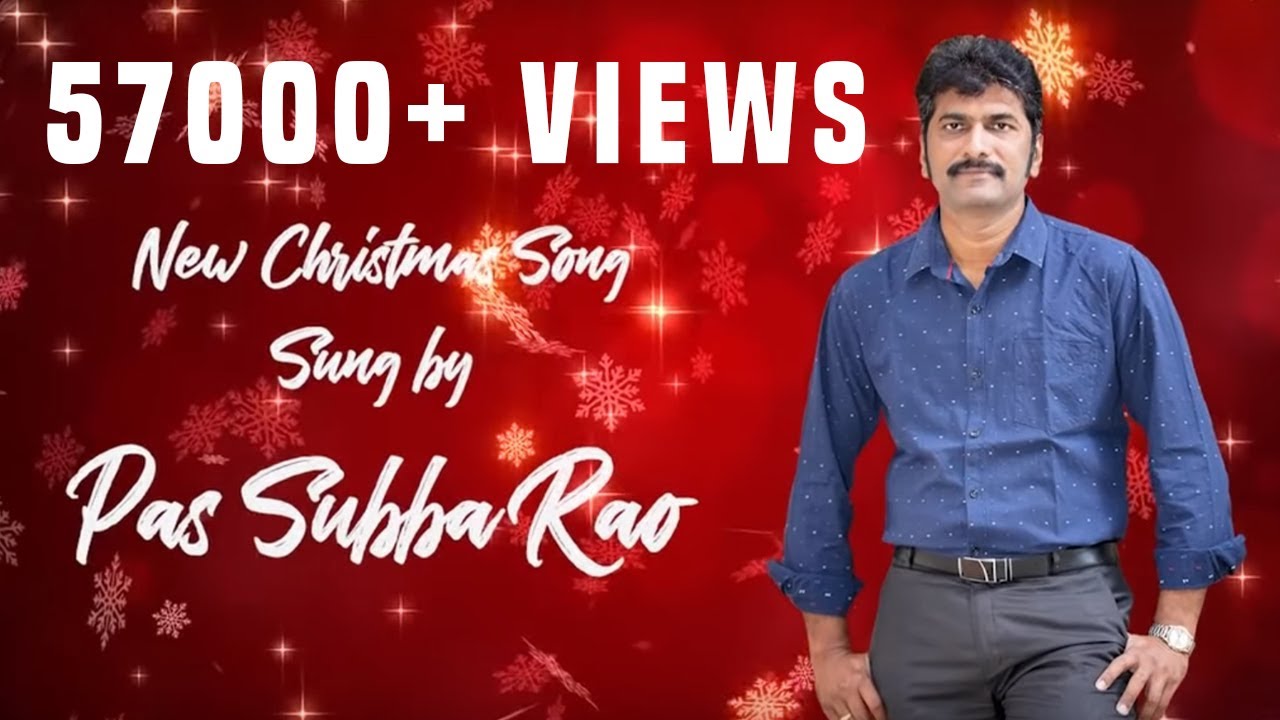 KANNADA CHRISTMAS SONG 2020||  ಕ್ರಿಸ್ಟಮಸ್ ಹಾಡು 2020 || PST.SUBBA RAO KANNADA WORSHIP SONGS