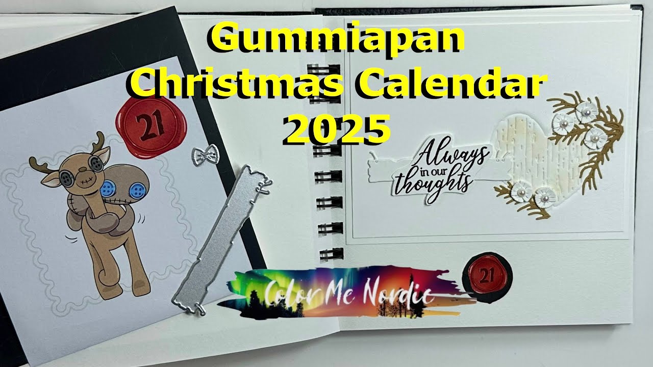 Рождественский календарь Gummiapan, день 21, 2025 год @ColorMeNordic @gummiapan