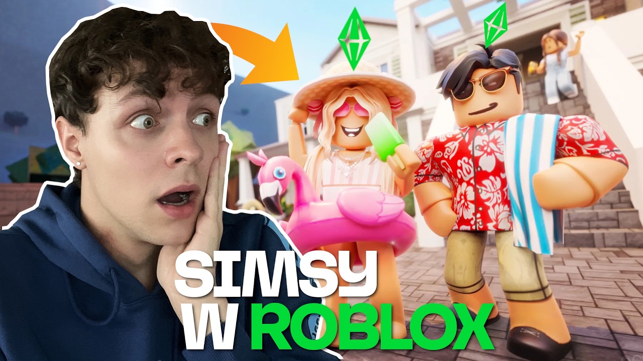 WYPR&Oacute;BOWAŁEM SIMS 4 ale w ROBLOX (prawdziwe życie)
