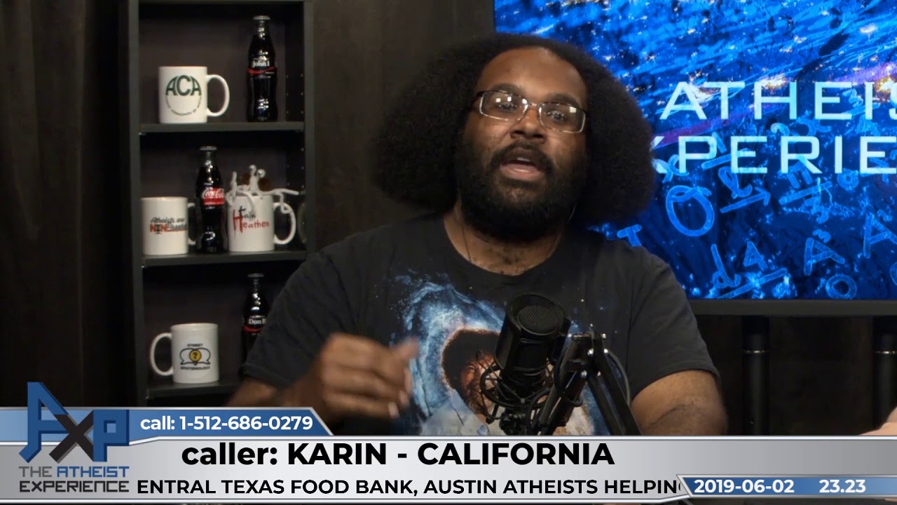 Believing in Things You Can’t See, Ghosts, Spirits, & God | Karin - CA | Atheist Experience 23.23