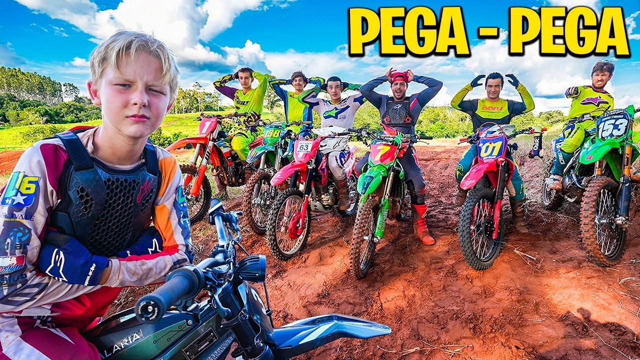 PEGA PEGA NA PISTA CONTRA UMA CRIANÇA DE 12 ANOS !