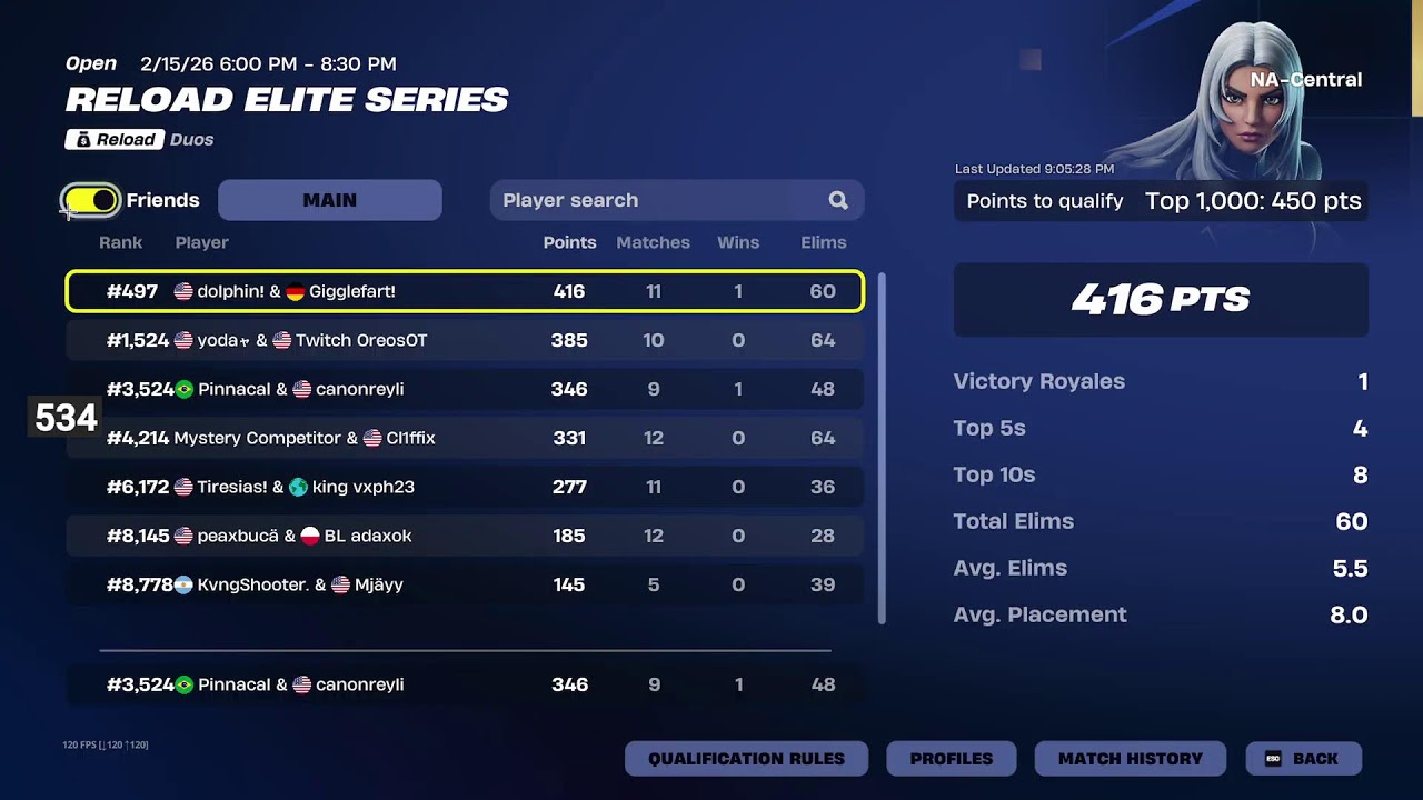 Elite Series-Road To 1k Subs-Use Code:Pinnacal-Fortnite/ Freebuild + More