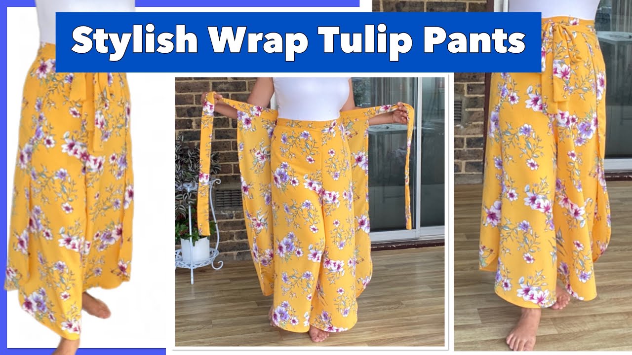 Как сшить брюки Easy Wrap по вашему размеру.😊