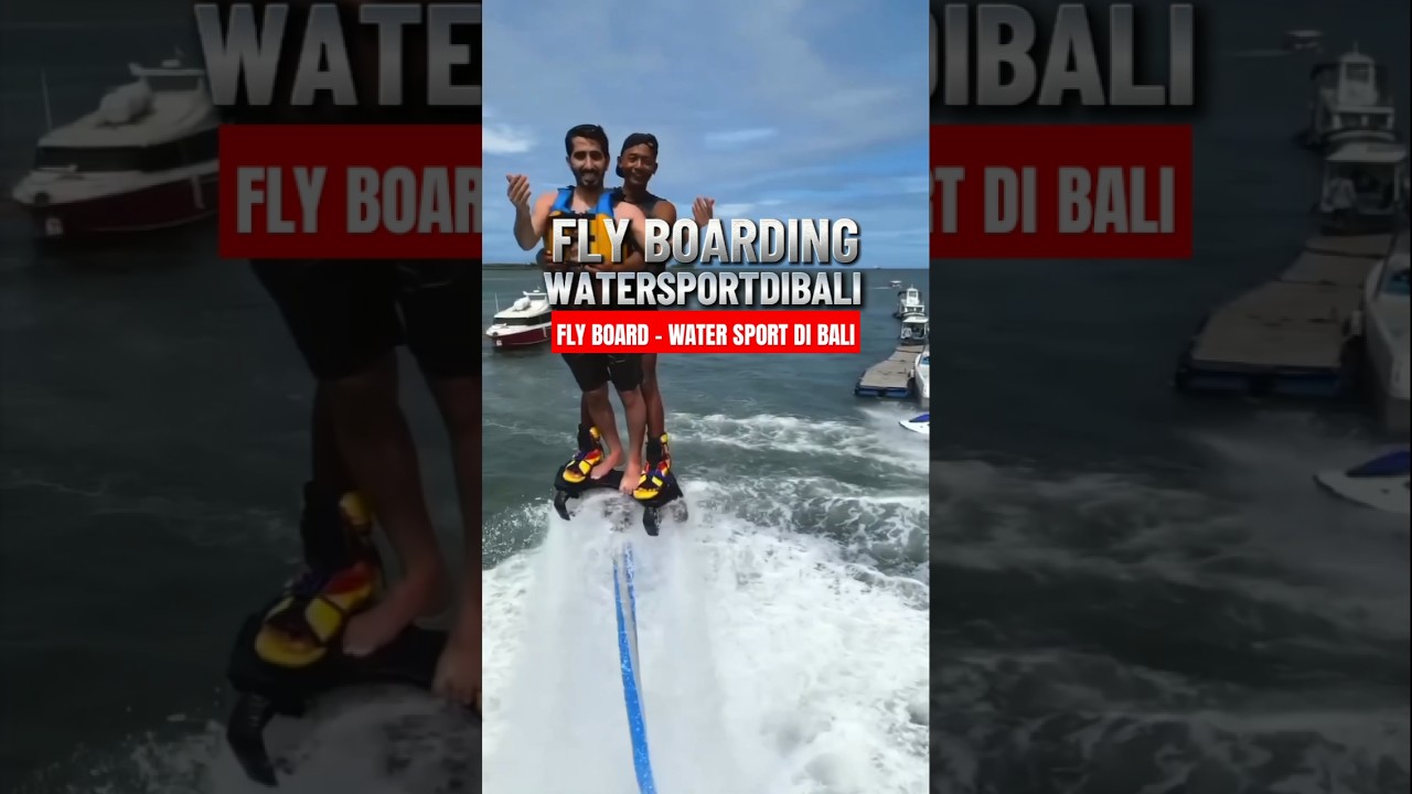 TANJUNG BENOA BALI FLY BOARD WATER SPORT NUSA DUA BALI #watersportdibali