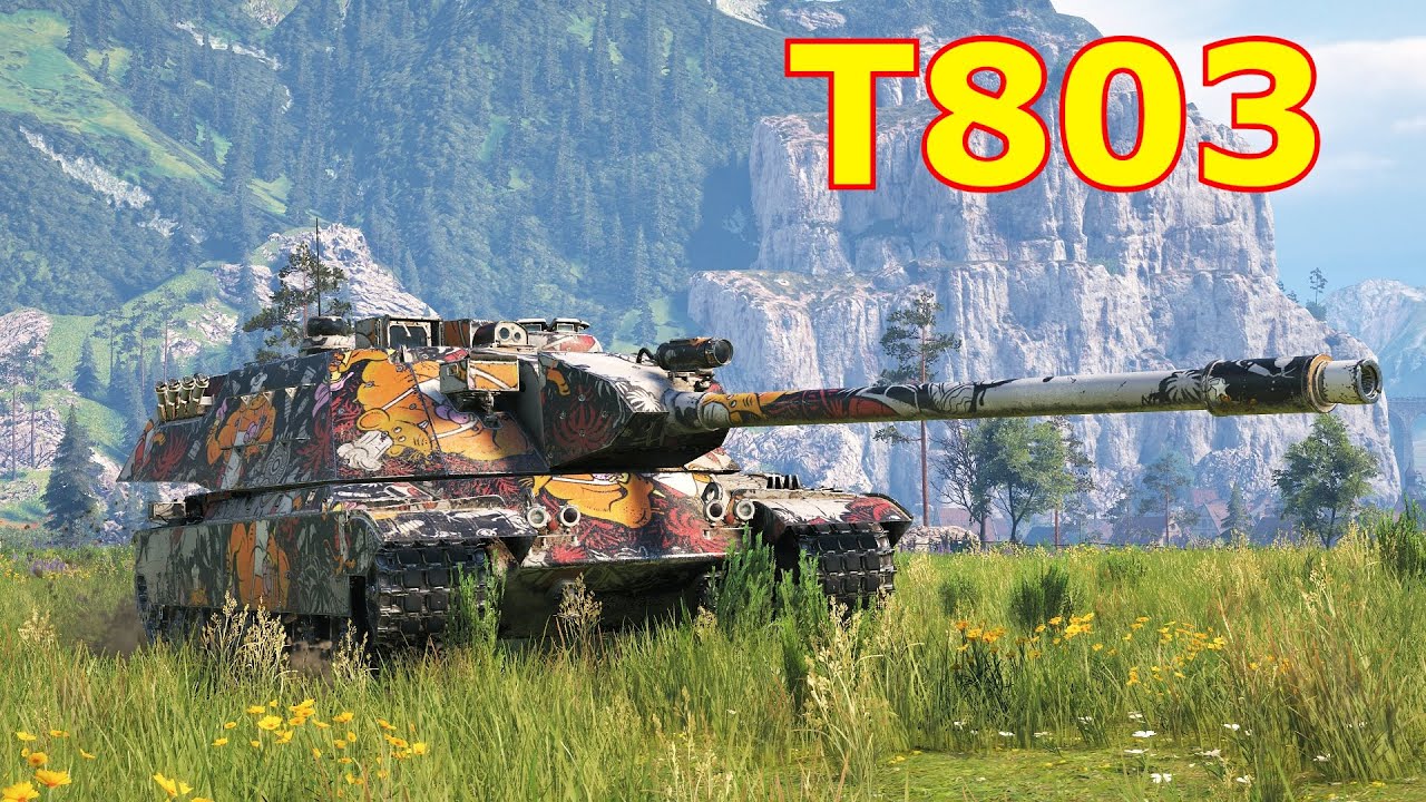 World of Tanks T803 - Tier XI American Heavy Tank