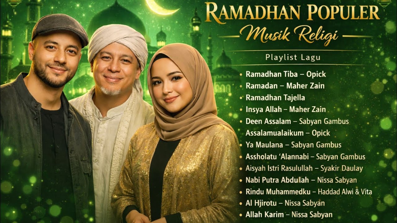Album Ramadhan Terpopuler l Playlist Musik Religi l  Ramadhan Keren 2026