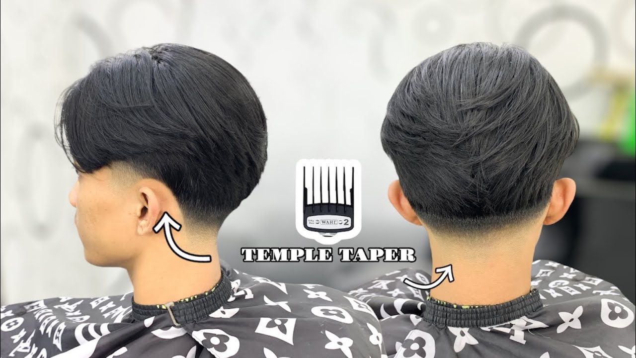 TEMPLE TAPER-TUTORIAL HAIRCUT TRANSFORMATION