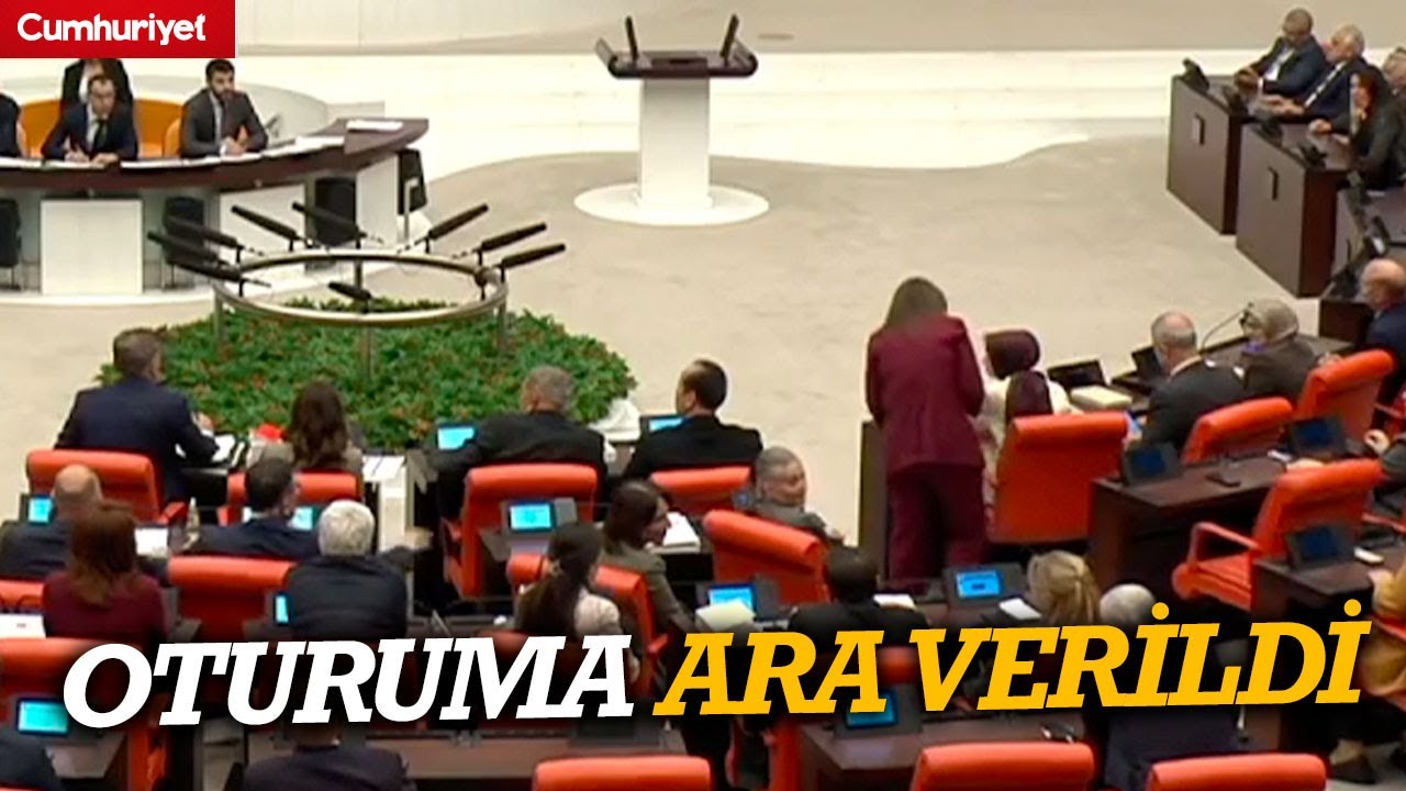 B&uuml;t&ccedil;e g&ouml;r&uuml;şmelerinin en sert anları: Kadın milletvekilleri arasında tartışma! Oturuma ara verildi