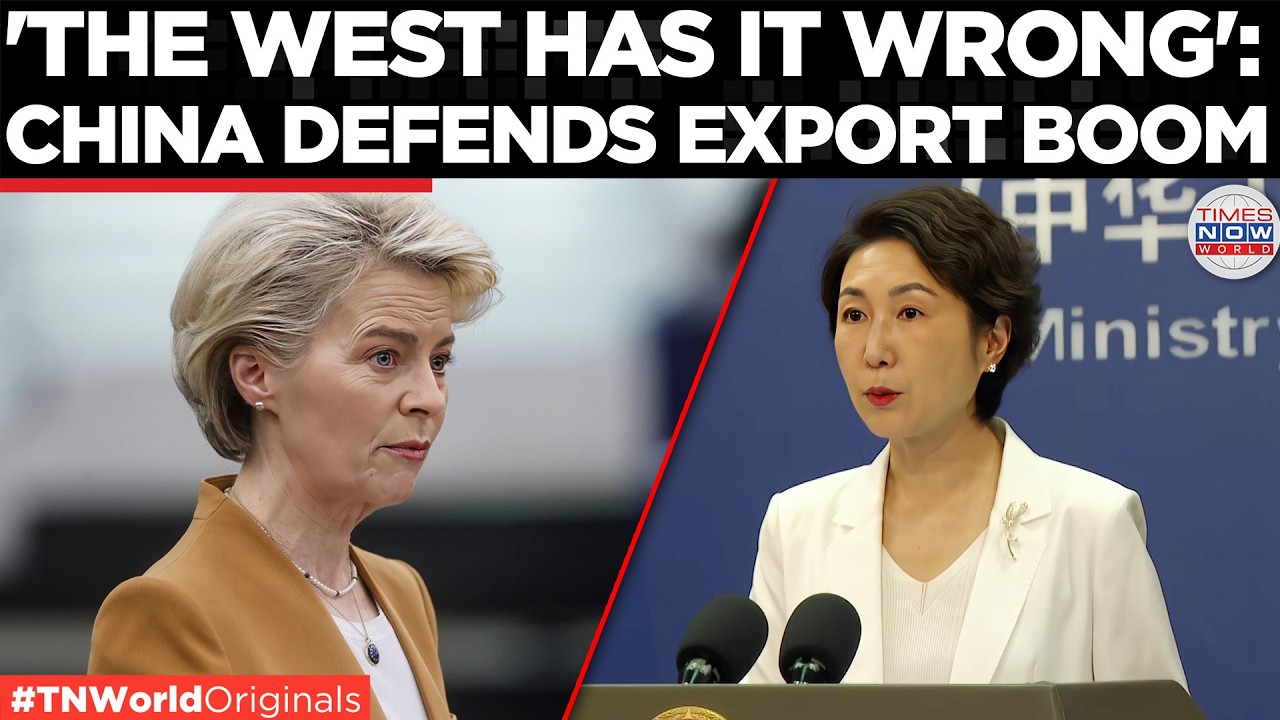 'INCONSISTENT WITH FACTS': China Hits Back At West Over Manufacturing Claims | Times Now World