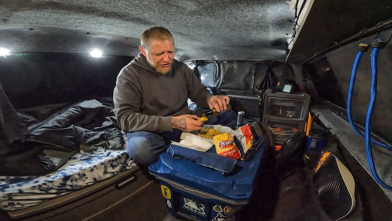 Solo Truck Camping Crappie Catch & Cook + Tri-State Historical Marker