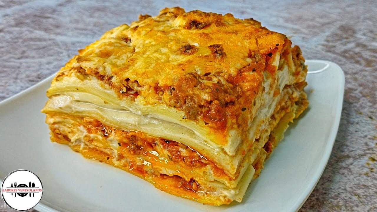 PASTICHO VENEZOLANO [ TE ENSEÑO A PREPARAR LA SALSA DE BECHAMEL ] @SABORESVENEZOLANOS