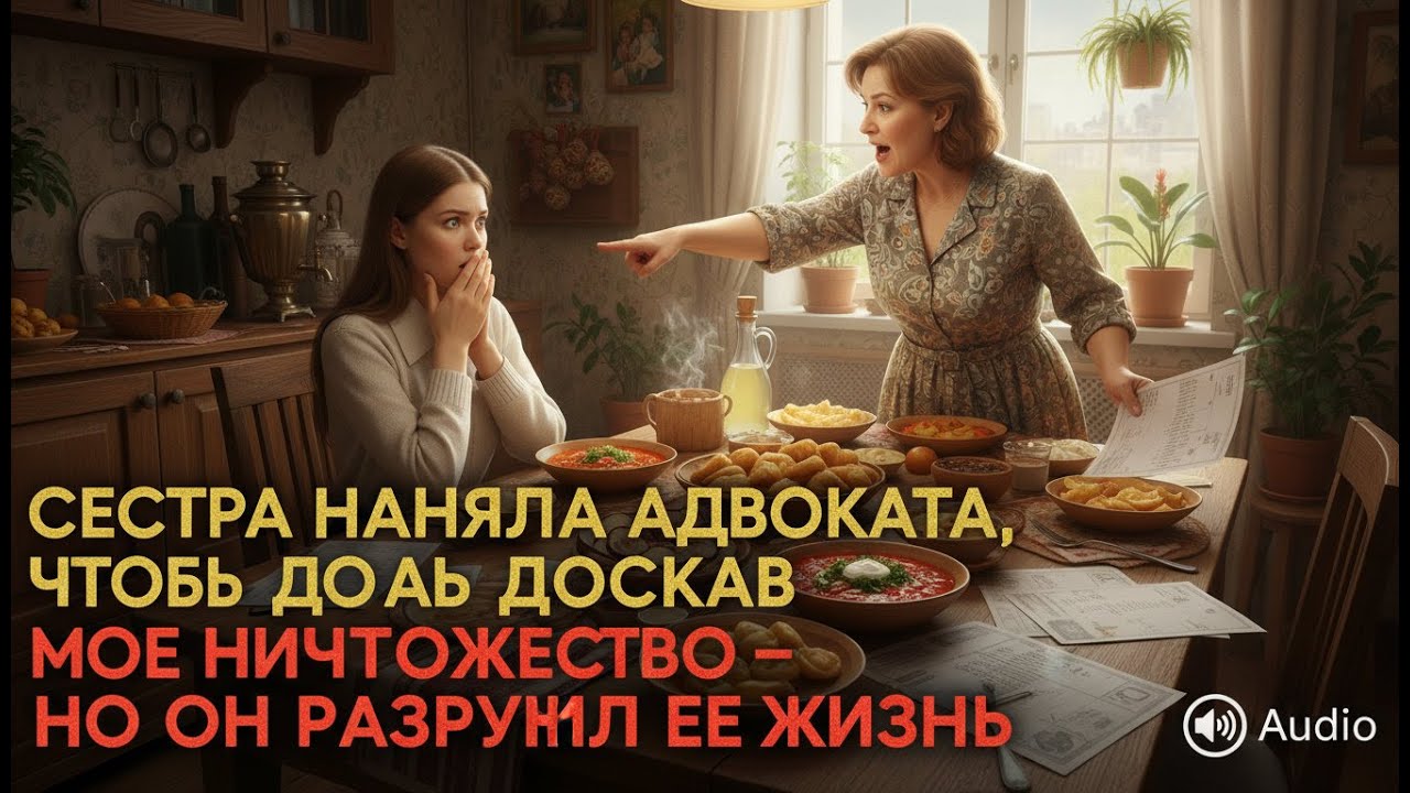 СЕСТРА НАНЯЛА АДВОКАТА, ЧТОБЫ ЛИШИТЬ МЕНЯ НАСЛЕДСТВА,НО ОН РАСКРЫЛ ЕЁ ПРЕДАТЕЛЬСТВО И РАЗРУШИЛ СЕМЬЮ