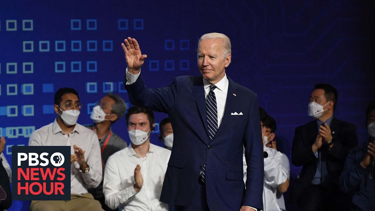 Biden focuses on technology gaps and security during his first trip to Asia as president