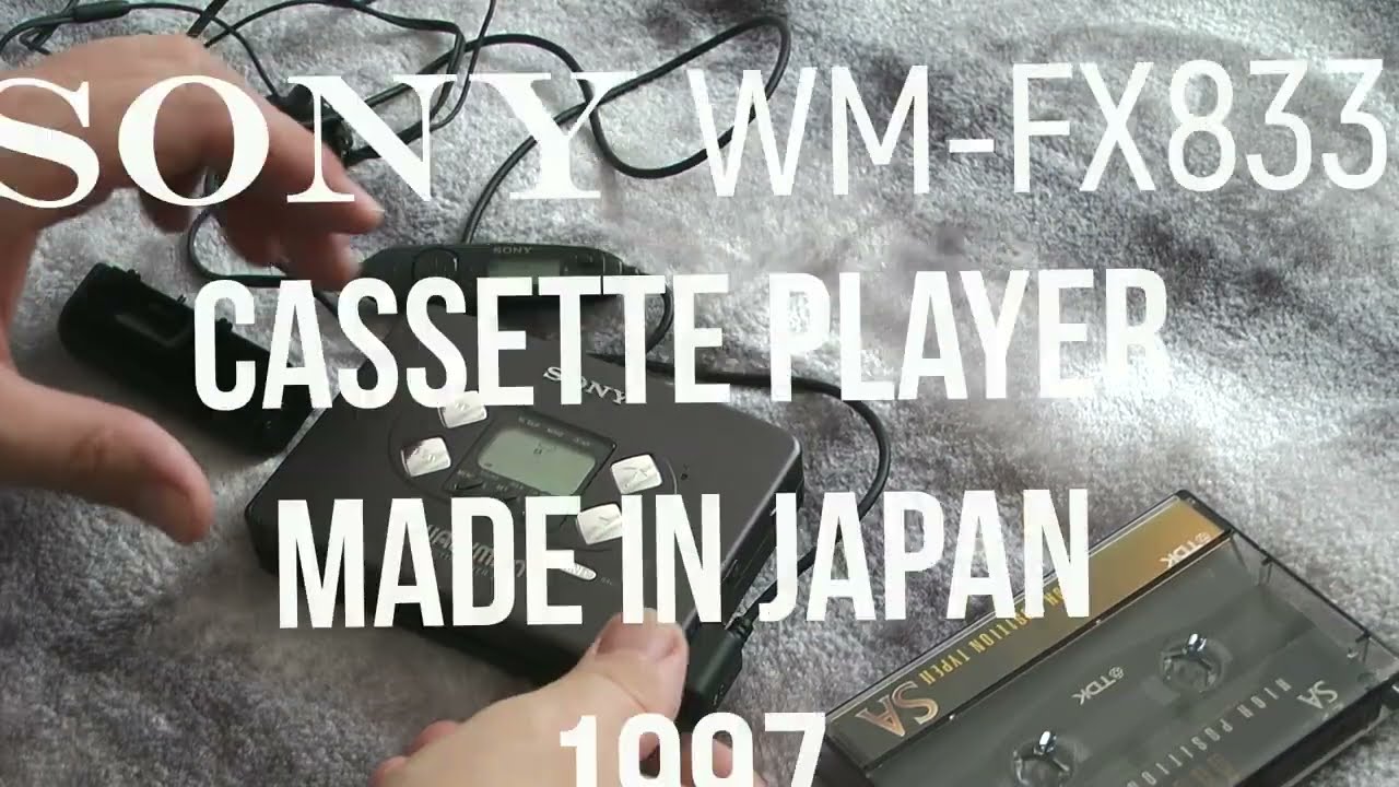 SONY WM-FX833 Demo