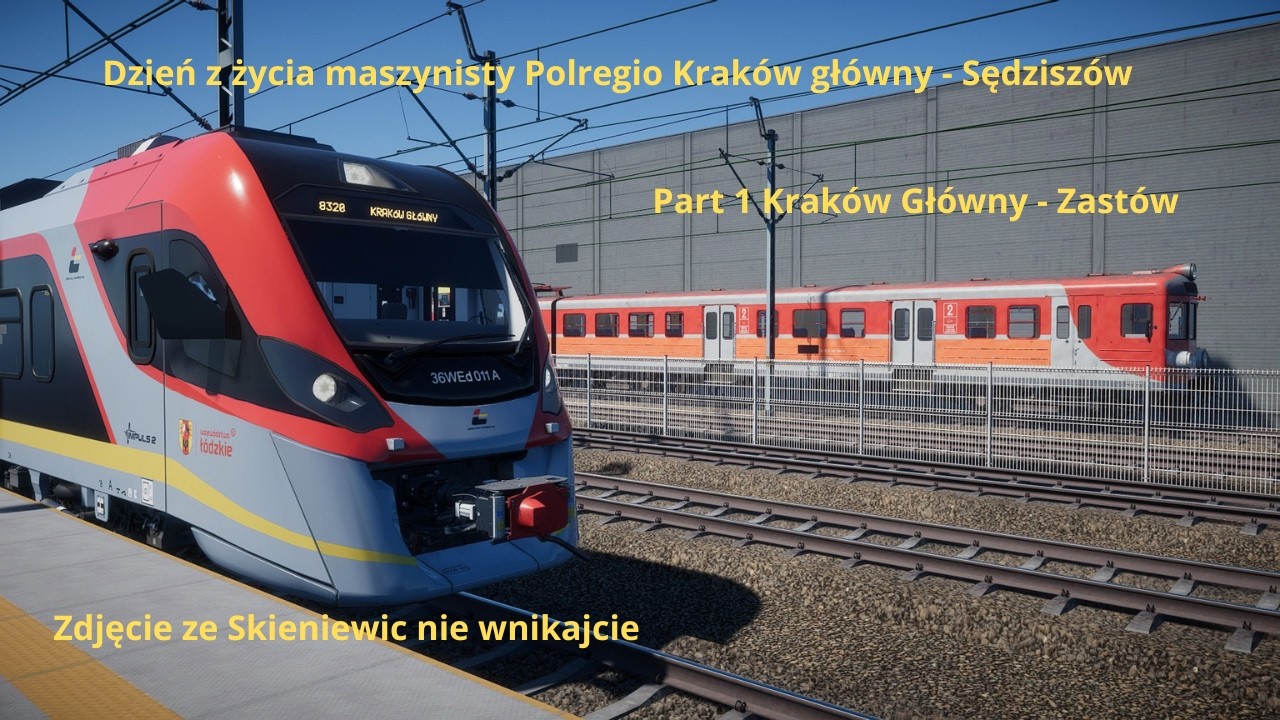 Dzień z życia maszynisty Polregio part 1