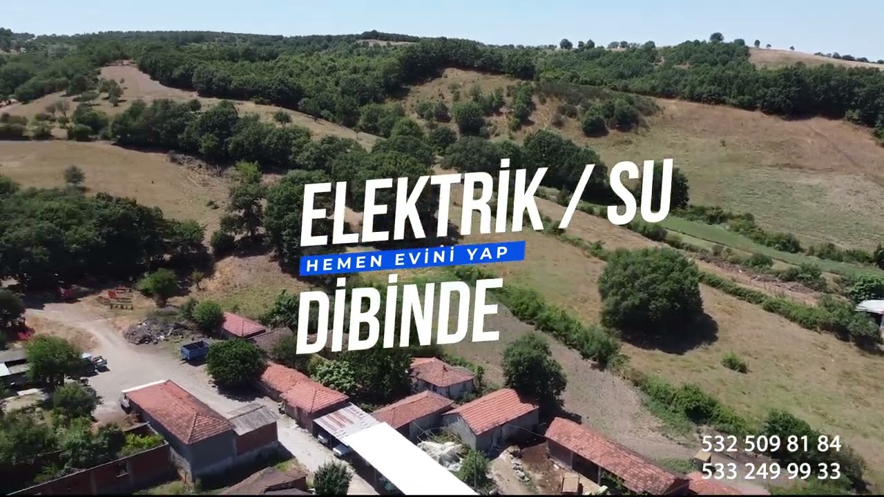 SATILDI ‼️ ÇANAKKALE BİGA HOŞOBA ❤️AŞIK OLACAĞINIZ MANZARAYA SAHİP🌳 1692 M2 KÖY İÇİ ARSA.