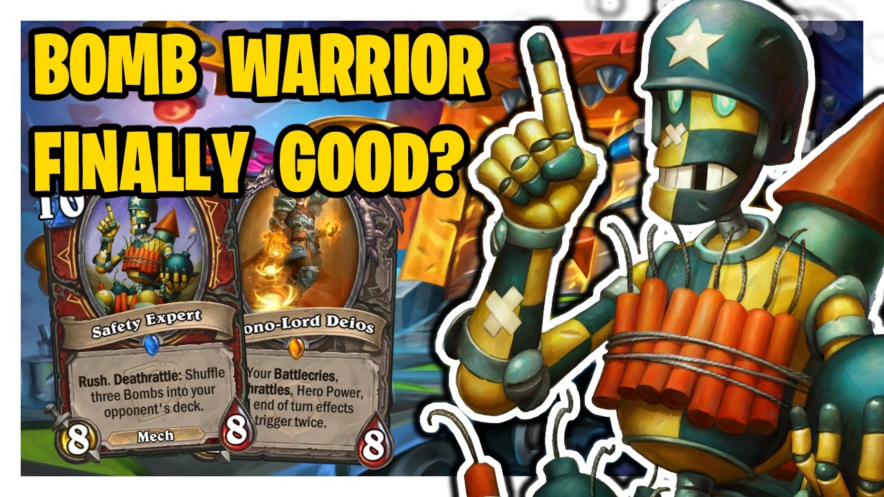 This Warrior Deck is BOMB-astic! Across the Timeways Hearthstone Warrior Deck