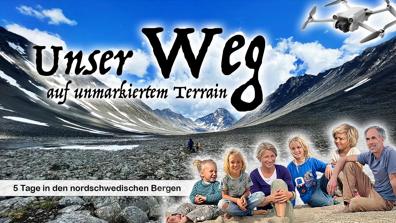 Kebnekaise / Unser Weg - auf unmarkiertem Terrain auf & um den höchsten Berg Schwedens