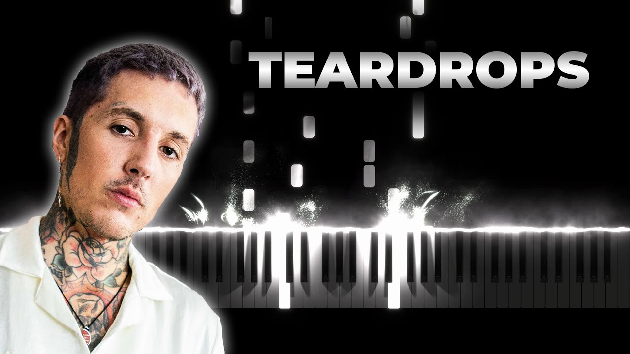 Bring Me The Horizon - Teardrops | Piano Drum Cover, Instrumental Karaoke - BMTH