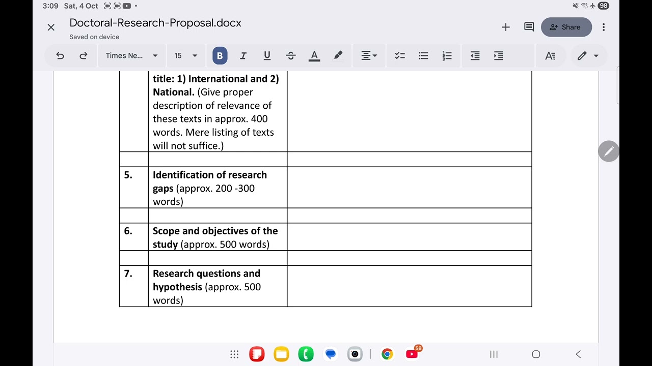 ICSSR Doctoral Fellowship 2025&ndash;2026 | Step-by-Step Guide to Writing a Winning PhD Research Proposal
