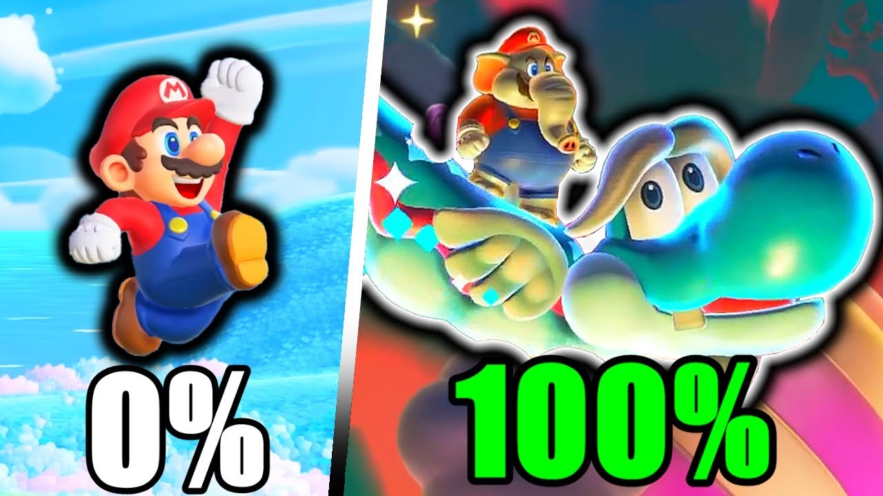 I 100%'d Mario Wonder, Here's What Happened