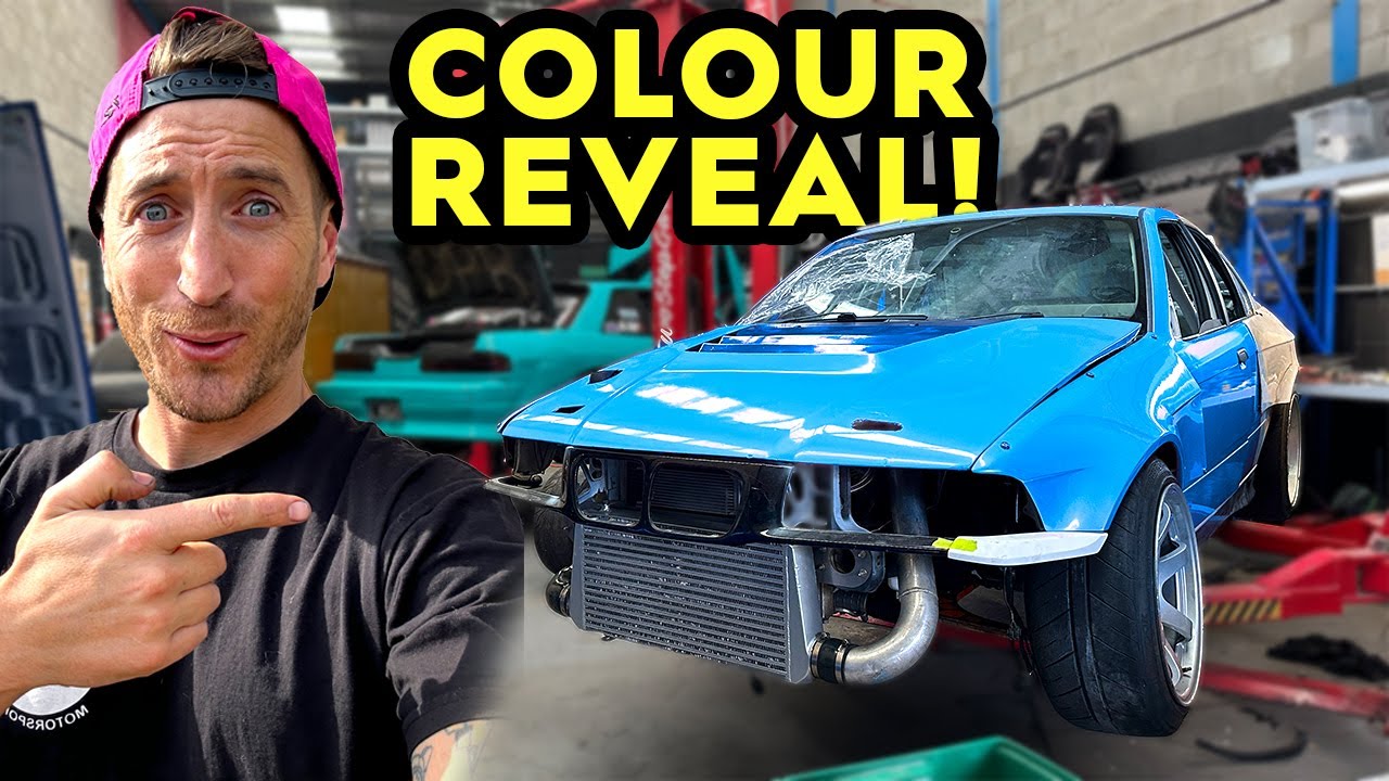 E36 EBAY vinyl wrap colour reveal + FIRST START! | Pro Build Part 5