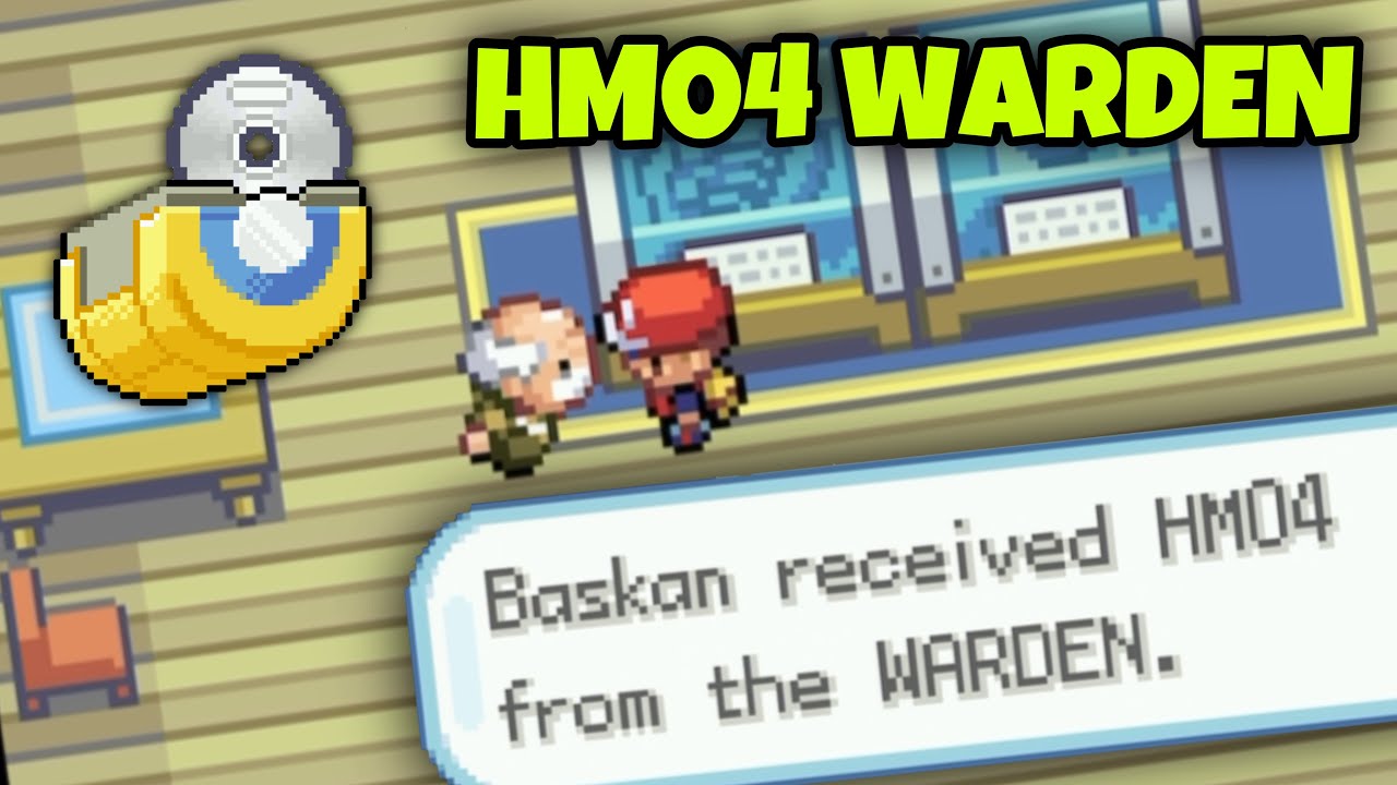 How to get HM04 WARDEN in Pok&eacute;mon FireRed / LeafGreen