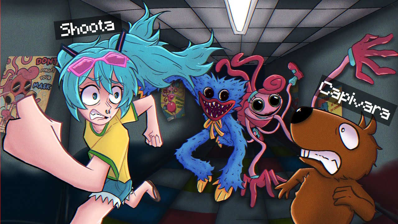 JA TEM POPPY PLAYTIME NO ROBLOX KKKKKKK
