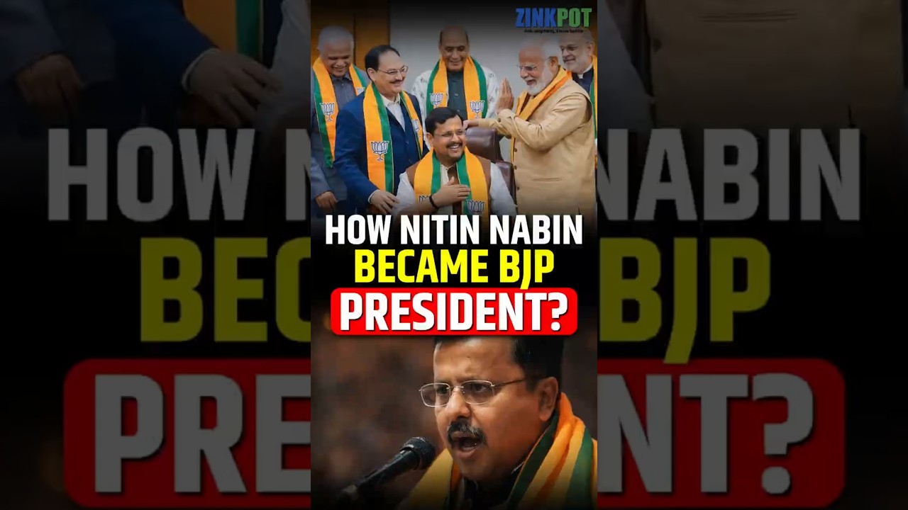 HOW NITIN NABIN BECAME BJP PRESIDENT? 